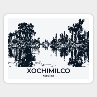 Xochimilco - Mexico Magnet